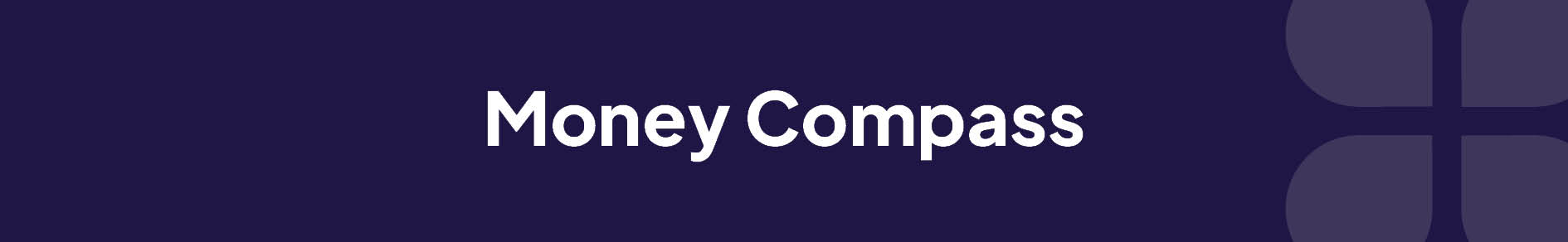 Money Compass Banner