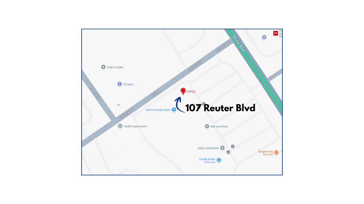 Map of 107 Reuter Blvd in Towanda, PA